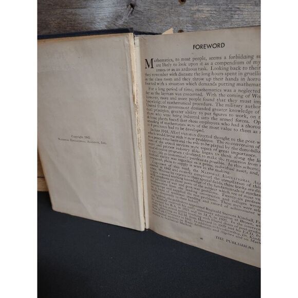 VTG Practical Mathematics edited by Reginald Stevens Kimball Hardcover 1945 - Picture 4 of 4